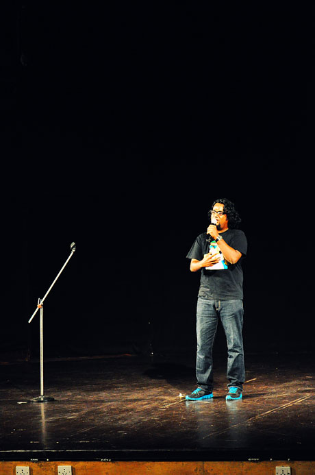 Indian Stand Up Comedy Night, Indian Habitat Center, photographed by professional Indian photographer Naina