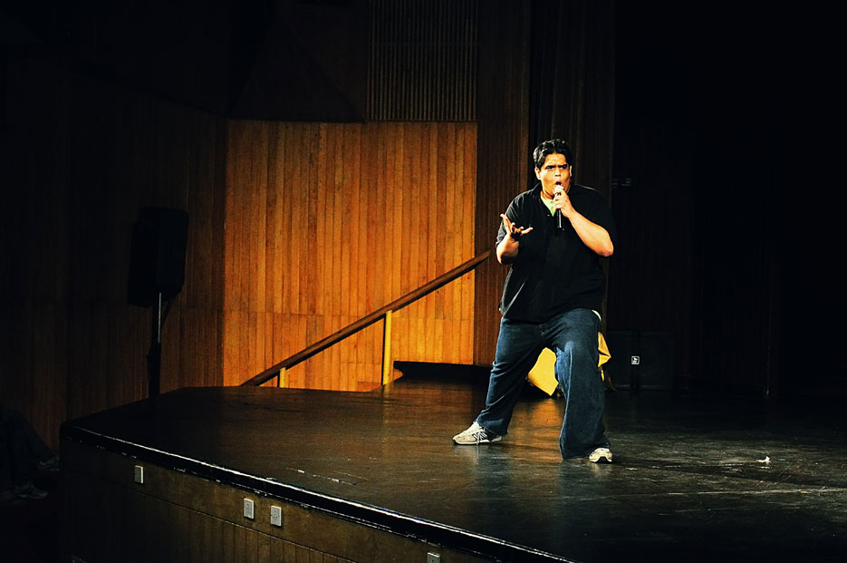 Indian Stand Up Comedy Night, Indian Habitat Center, photographed by professional Indian photographer Naina