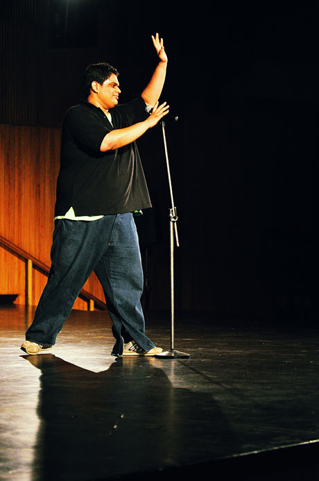 Indian Stand Up Comedy Night, Indian Habitat Center, photographed by professional Indian photographer Naina