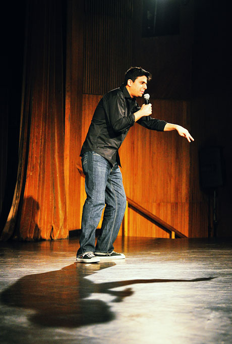 Indian Stand Up Comedy Night, Indian Habitat Center, photographed by professional Indian photographer Naina