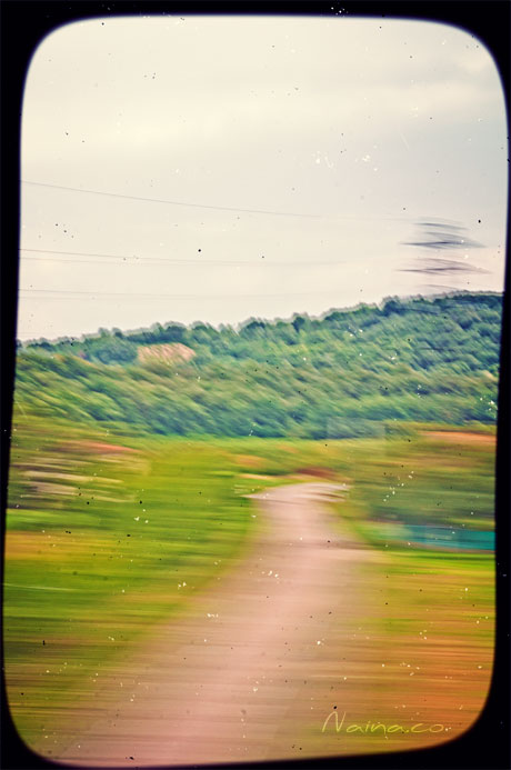 Vintage slide film landscape art photography | Photographer : Naina