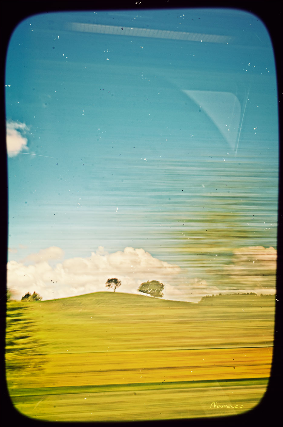 Vintage slide film landscape art photography | Photographer : Naina