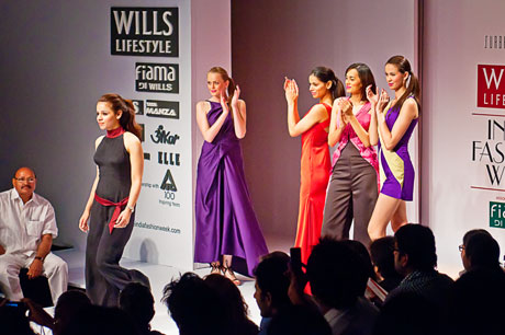 Wills Lifestyle India Fashion Week, Spring Summer 2012, photographed by Indian fashion photographer and fashion blogger Naina