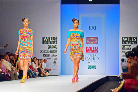 Wills Lifestyle India Fashion Week, Spring Summer 2012, photographed by Indian fashion photographer and fashion blogger Naina