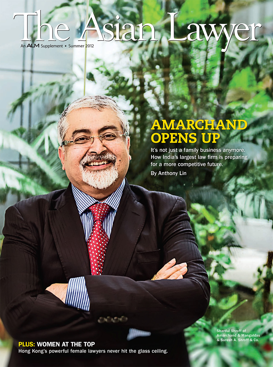 Asian Lawyer, Summer 2012, India Feature : Amarchand Mangaldas : Shardul Shroff. Corporate Portraiture Photography by professional Indian lifestyle photographer Naina Redhu of Naina.co