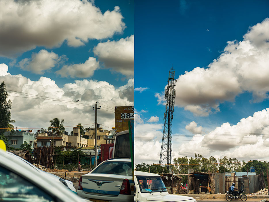 Bangalore sky and my best friend's wedding. Photography by professional Indian lifestyle photographer Naina Redhu of Naina.co