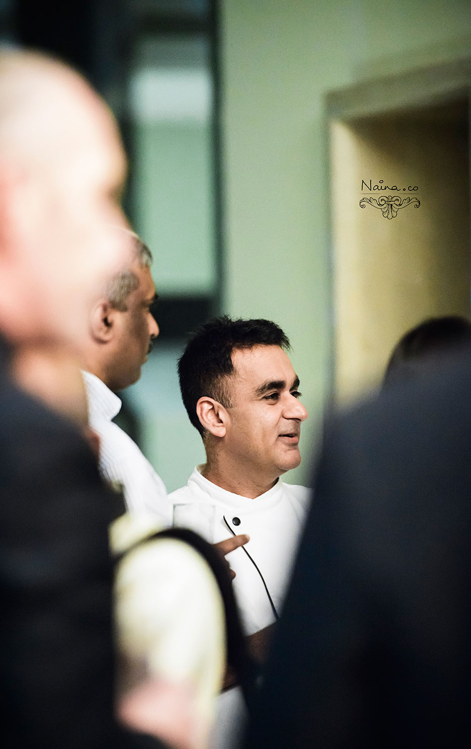 Chef Vineet Bhatia of Rasoi at the CSSG Gastronomy Summit, 2012 photographed by photographer Naina Redhu of Naina.co