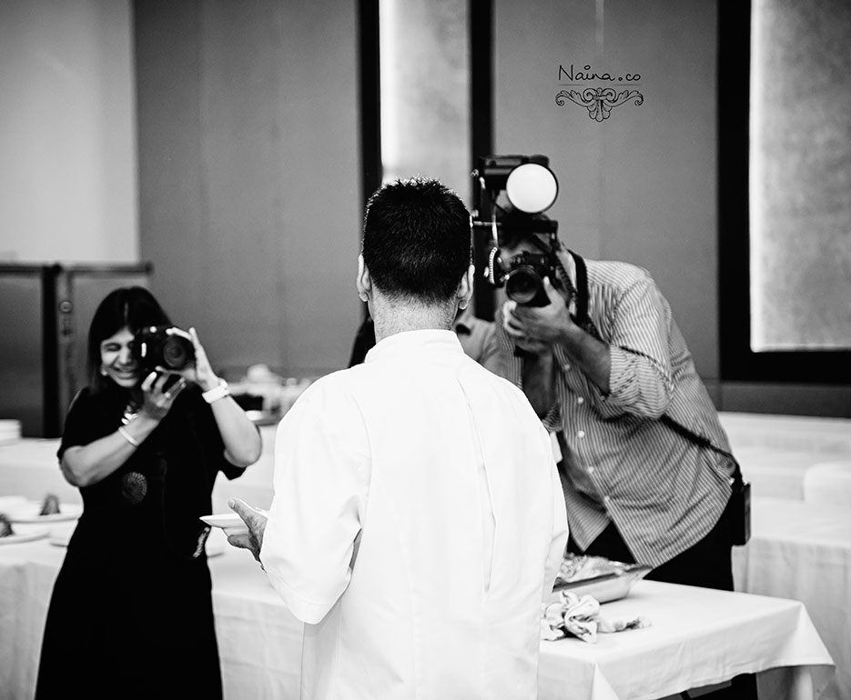 Chef Vineet Bhatia of Rasoi at the CSSG Gastronomy Summit, 2012 photographed by photographer Naina Redhu of Naina.co