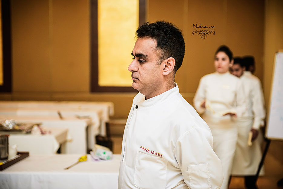 Chef Vineet Bhatia of Rasoi at the CSSG Gastronomy Summit, 2012 photographed by photographer Naina Redhu of Naina.co