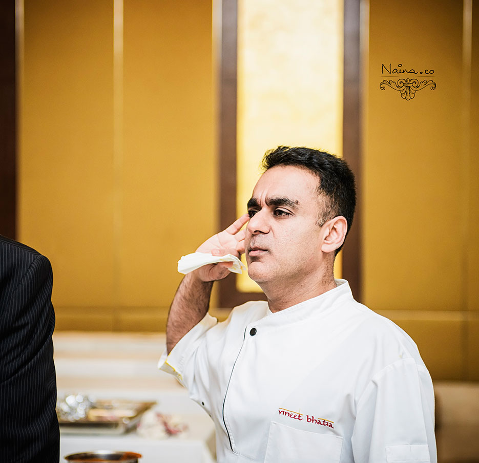 Chef Vineet Bhatia of Rasoi at the CSSG Gastronomy Summit, 2012 photographed by photographer Naina Redhu of Naina.co