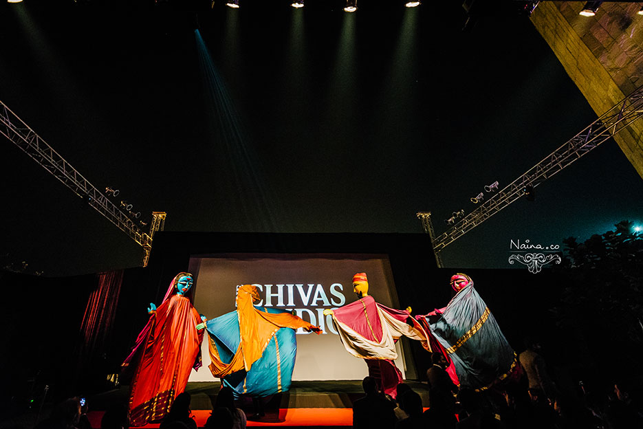 Chivas Studio 2012, New Delhi, Day One, Rohit Bal Tamasha, ITC Maurya photographed by Lifestyle Photographer Naina Redhu of Naina.co