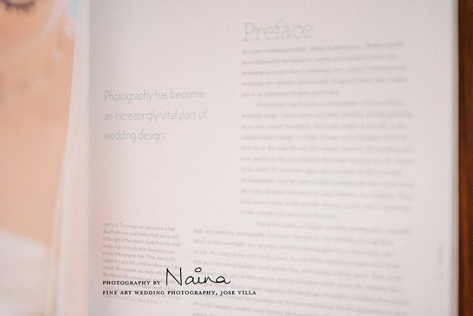 Fine Art Wedding Photography by Jose Villa & Jeff Kent. Photography Book Review. Photography by professional Indian lifestyle photographer Naina Redhu of Naina.co