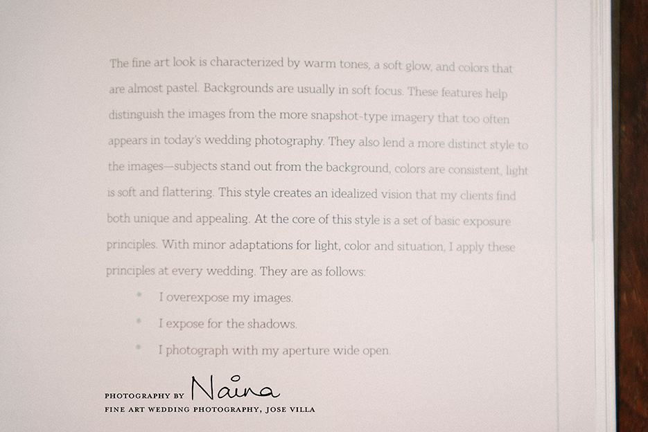 Fine Art Wedding Photography by Jose Villa & Jeff Kent. Photography Book Review. Photography by professional Indian lifestyle photographer Naina Redhu of Naina.co