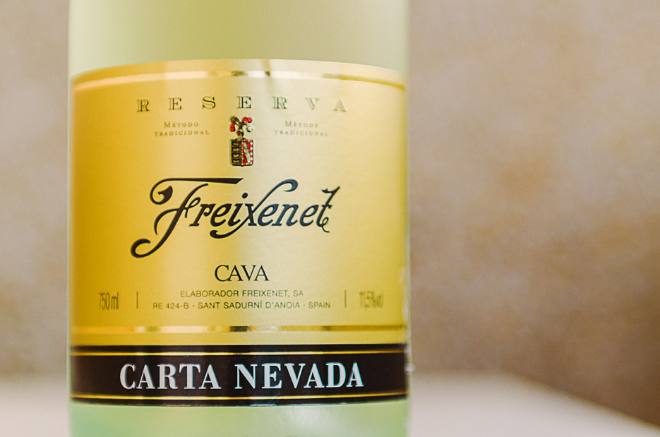 Freixenet CAVA. Carta Nevada. Reserve. Spanish Sparkling white wine. Photography by professional Indian lifestyle photographer Naina Redhu of Naina.co