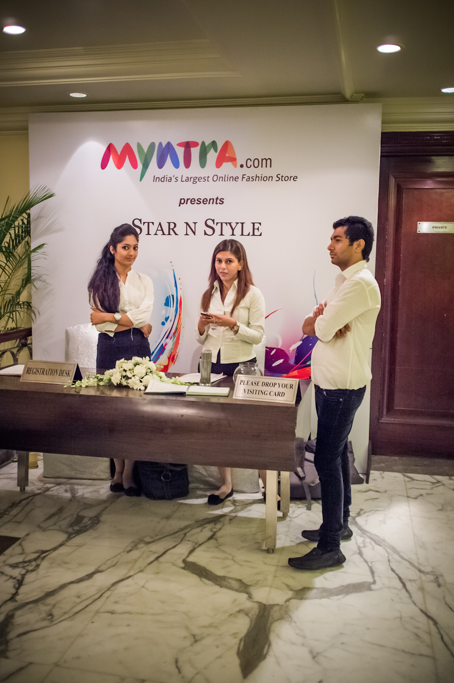 Myntra.com Star and Style Starnstyle with Kalki Koechlin. Retail Fashion Event Photography by professional Indian lifestyle photographer Naina Redhu of Naina.co