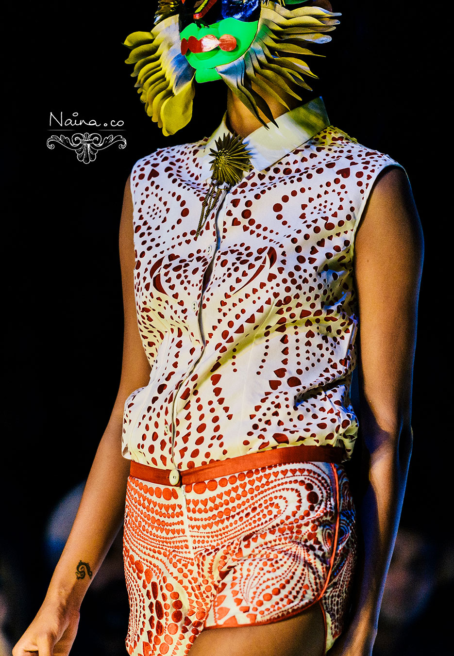 Wills Lifestyle India Fashion Week, Spring Summer 2013. Nida Mahmood by photographer Naina Redhu of Naina.co