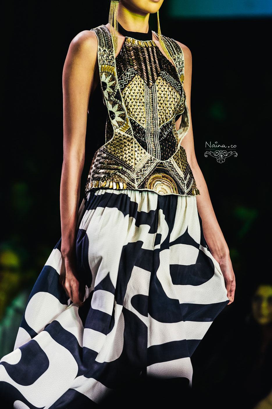 Wills Lifestyle India Fashion Week, Spring Summer 2013. Ritu Kumar Grand Finale by photographer Naina Redhu of Naina.co