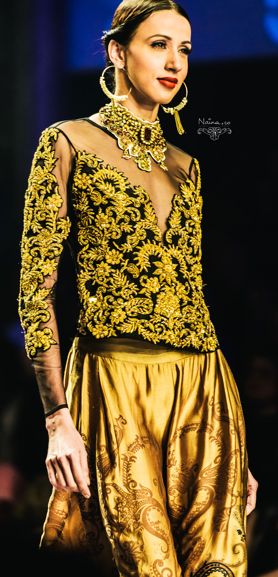 Wills Lifestyle India Fashion Week, Spring Summer 2013. Ritu Kumar Grand Finale by photographer Naina Redhu of Naina.co