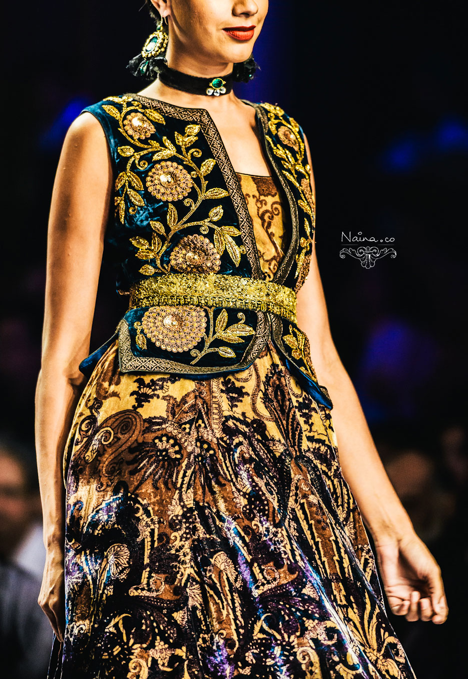 Wills Lifestyle India Fashion Week, Spring Summer 2013. Ritu Kumar Grand Finale by photographer Naina Redhu of Naina.co