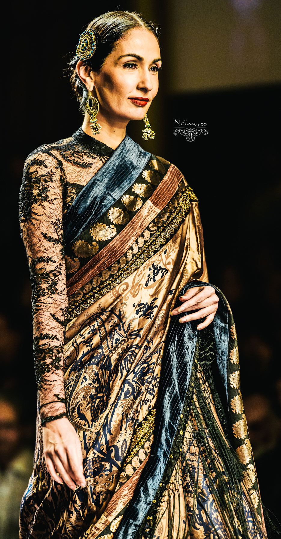 Wills Lifestyle India Fashion Week, Spring Summer 2013. Ritu Kumar Grand Finale by photographer Naina Redhu of Naina.co