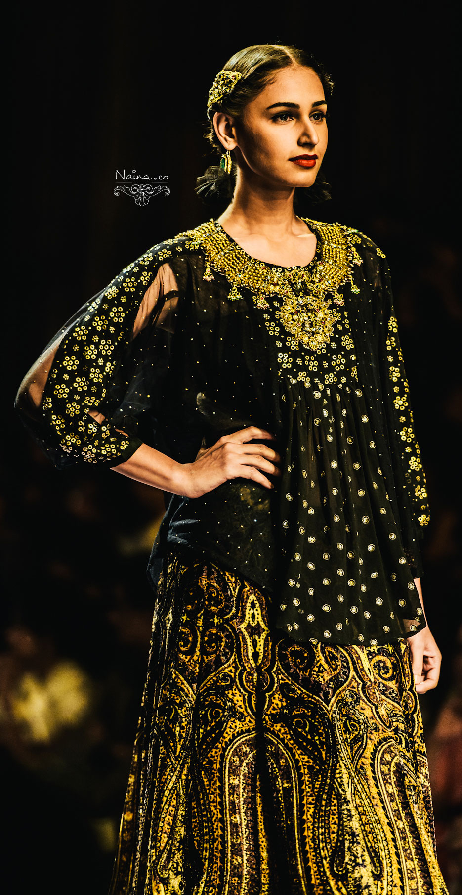 Wills Lifestyle India Fashion Week, Spring Summer 2013. Ritu Kumar Grand Finale by photographer Naina Redhu of Naina.co