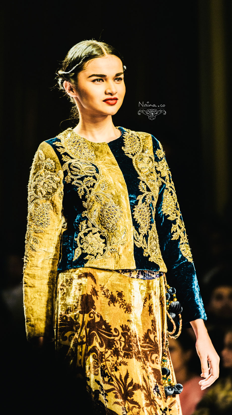 Wills Lifestyle India Fashion Week, Spring Summer 2013. Ritu Kumar Grand Finale by photographer Naina Redhu of Naina.co