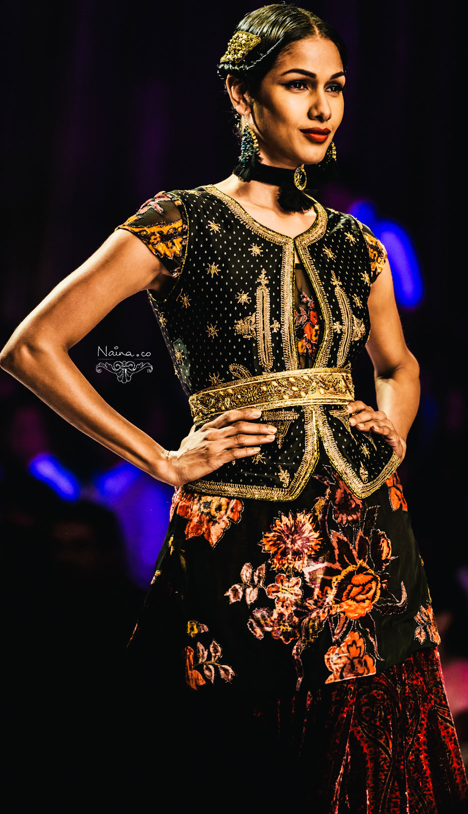 Wills Lifestyle India Fashion Week, Spring Summer 2013. Ritu Kumar Grand Finale by photographer Naina Redhu of Naina.co