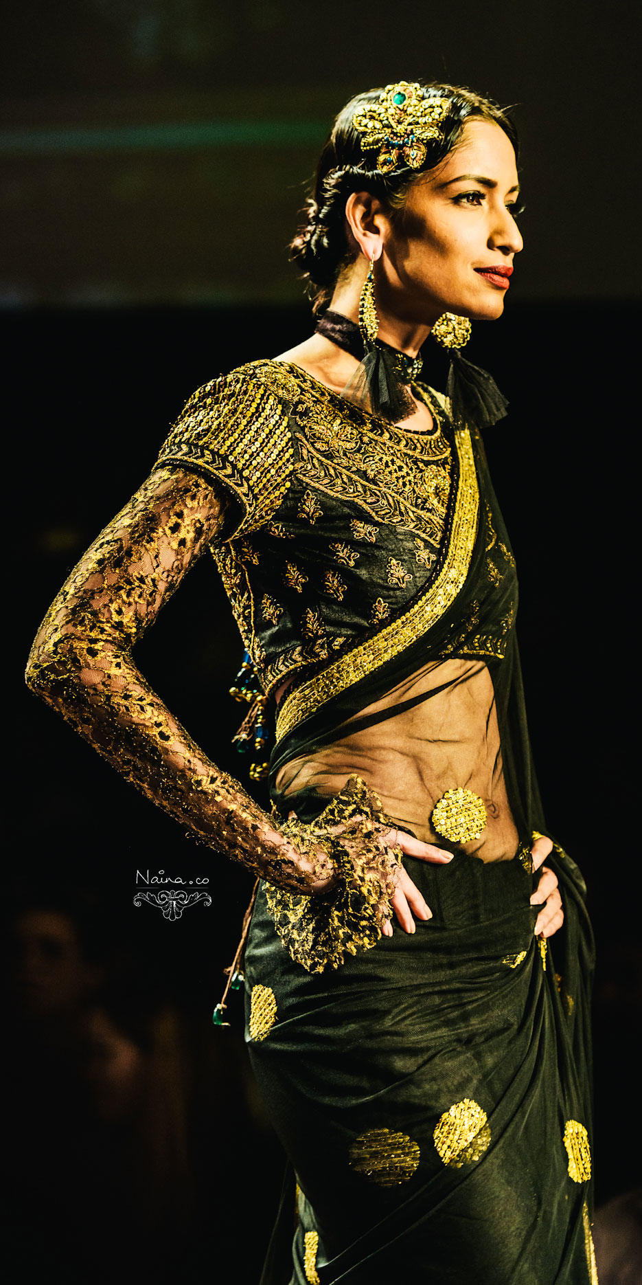 Wills Lifestyle India Fashion Week, Spring Summer 2013. Ritu Kumar Grand Finale by photographer Naina Redhu of Naina.co