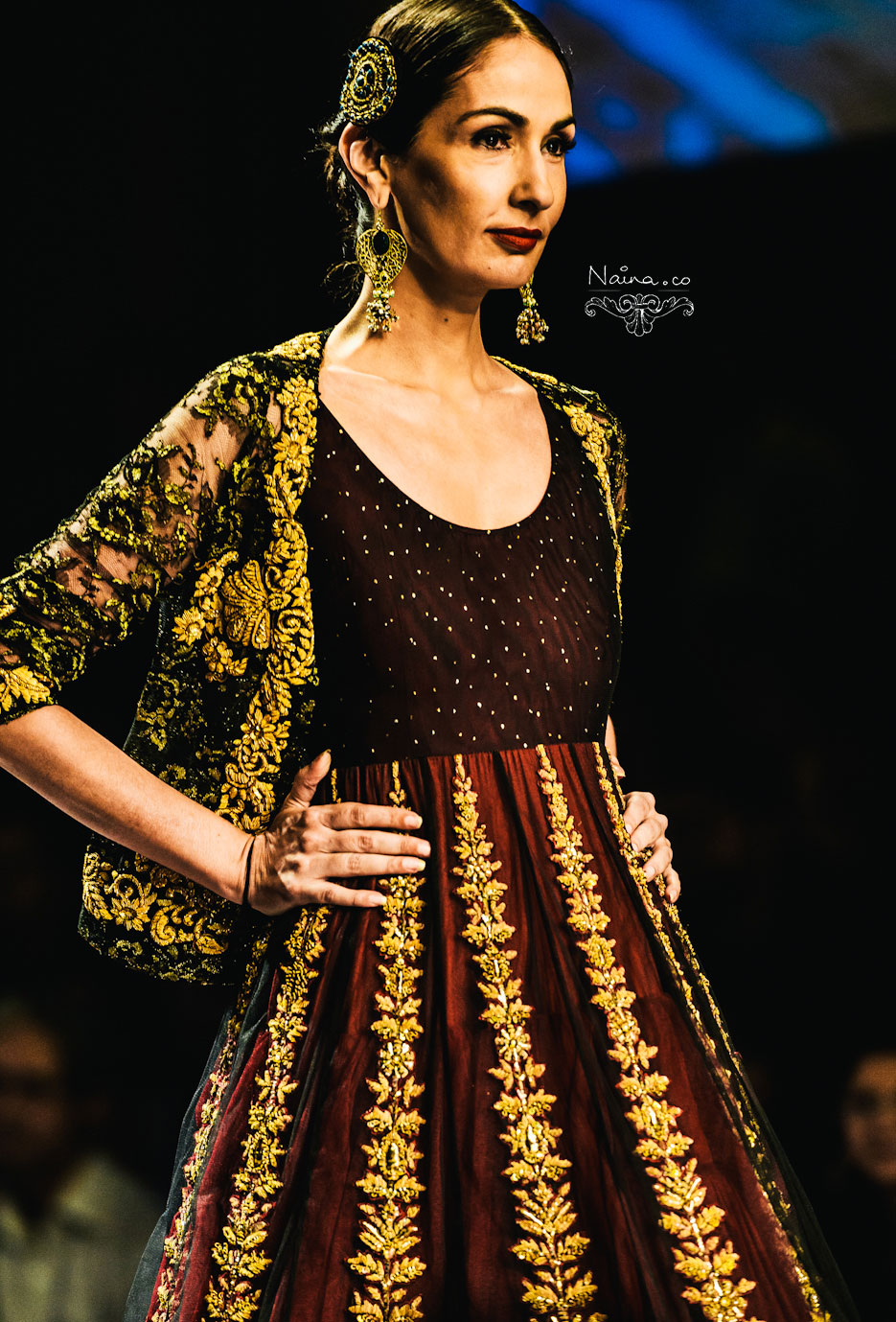 Wills Lifestyle India Fashion Week, Spring Summer 2013. Ritu Kumar Grand Finale by photographer Naina Redhu of Naina.co