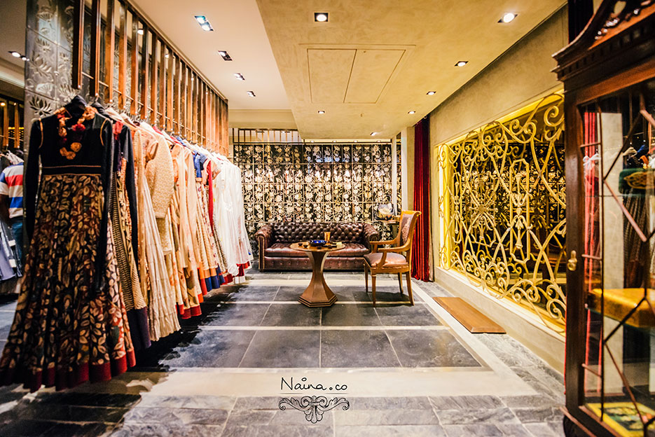 Rohit Bal, Store Visit, Luxury Fashion Designer by photographer Naina Redhu of Naina.co