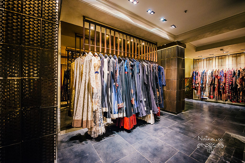 Rohit Bal, Store Visit, Luxury Fashion Designer by photographer Naina Redhu of Naina.co