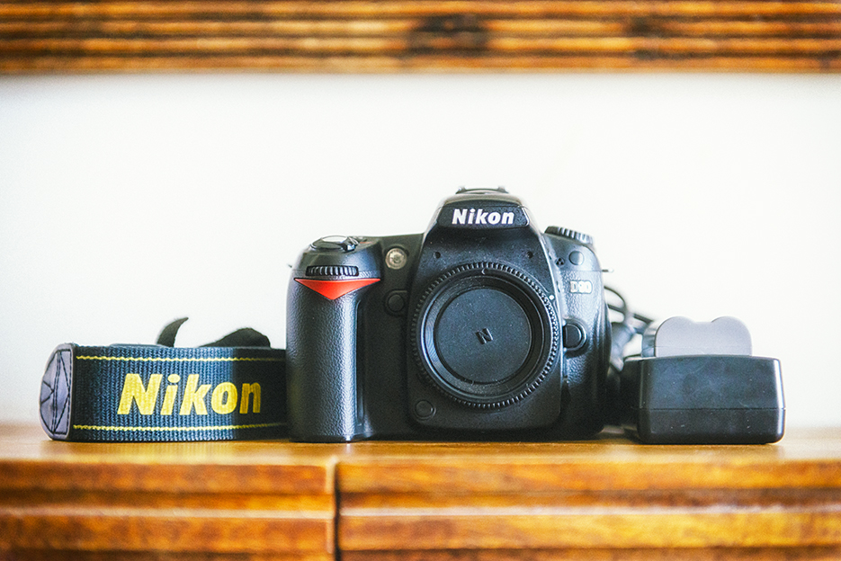 Professional photography on the Nikon D90 for sale. Camera product photographer Naina Redhu.