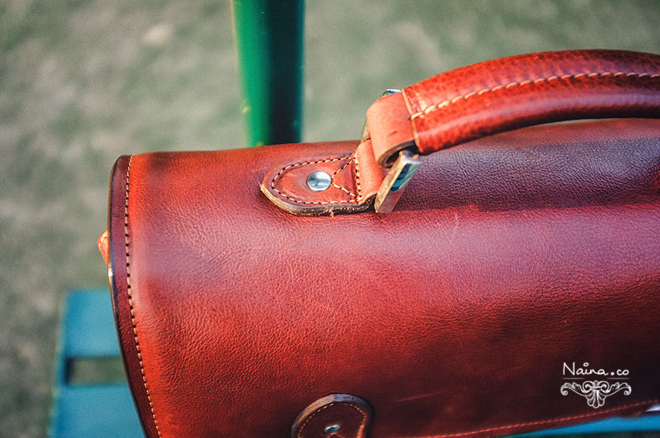 ONA Bags, Brooklyn Camera Bag in Leather Chestnut, photographed by Lifestyle photographer, blogger Naina Redhu of Naina.co