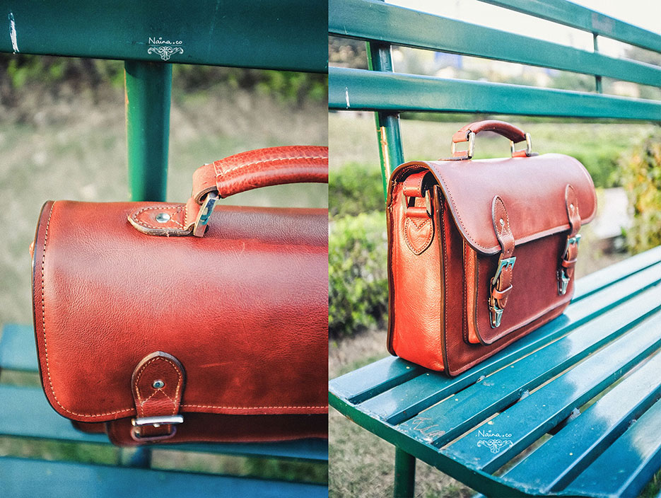 ONA Bags, Brooklyn Camera Bag in Leather Chestnut, photographed by Lifestyle photographer, blogger Naina Redhu of Naina.co