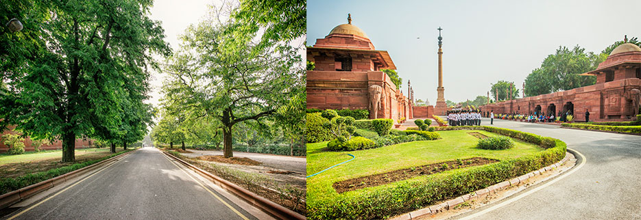 Rashtrapati Bhavan : Presidential House, New Delhi, India. Guard change ceremony. Architecture & Portraiture photography by professional Indian lifestyle photographer Naina Redhu of Naina.co