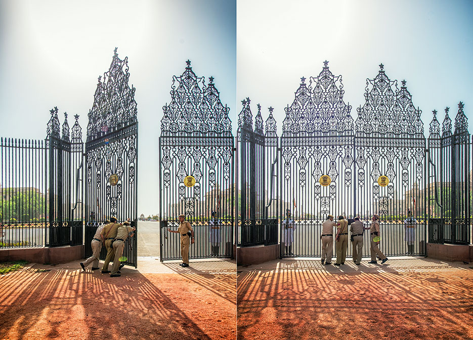 Rashtrapati Bhavan : Presidential House, New Delhi, India. Guard change ceremony. Architecture & Portraiture photography by professional Indian lifestyle photographer Naina Redhu of Naina.co