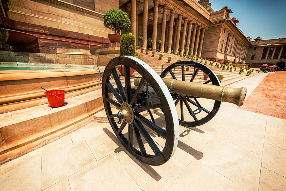 Rashtrapati Bhavan : Presidential House, New Delhi, India. Guard change ceremony. Architecture & Portraiture photography by professional Indian lifestyle photographer Naina Redhu of Naina.co