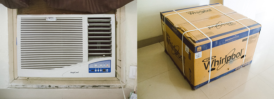 Customer service escalation, replacement of air conditioner unit by Whirlpool. India, New Delhi, Noida.