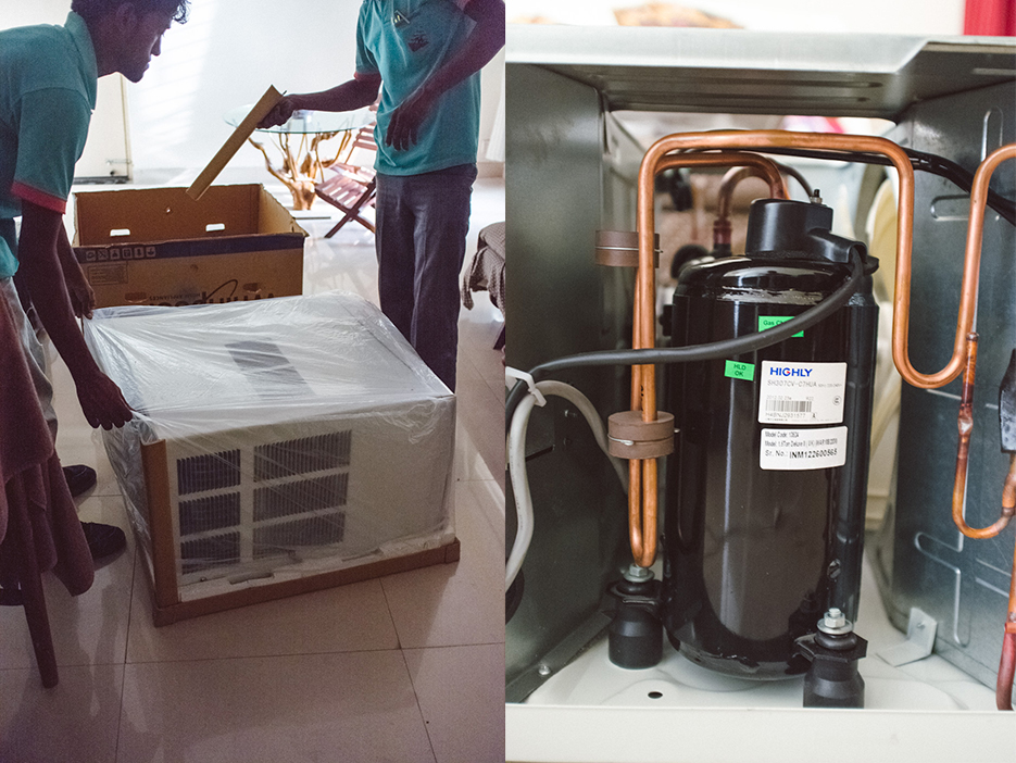 Customer service escalation, replacement of air conditioner unit by Whirlpool. India, New Delhi, Noida.