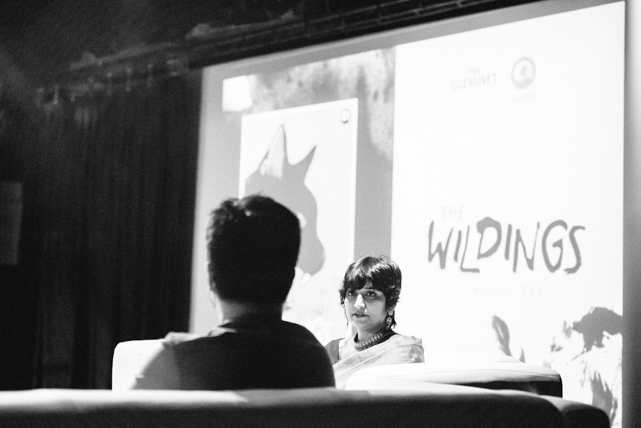 Wildings by Nilanjana Roy. Delhi Fiction Book Launch, Aleph Publications