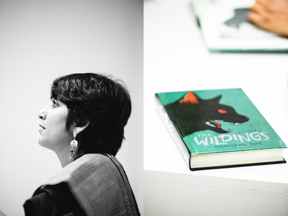 Wildings by Nilanjana Roy. Delhi Fiction Book Launch, Aleph Publications