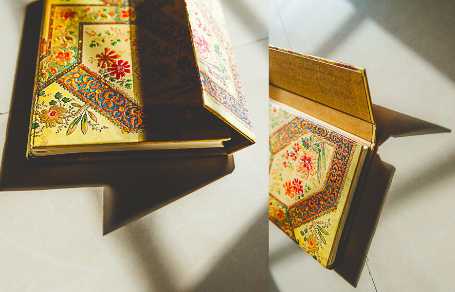 paperblanks : intricate inlays : writing journals, diaries and blank books. Photography by professional Indian lifestyle photographer Naina Redhu of Naina.co