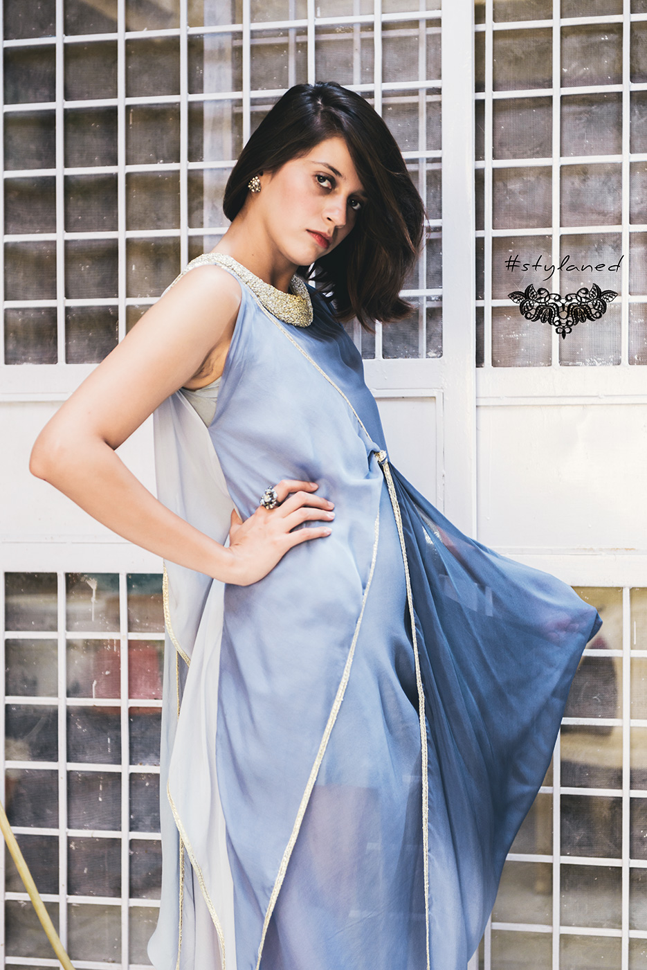 #stylaned Fashion features by photographer Naina Redhu and designer / stylist / blogger Akanksha Redhu for Jenjum Gadi