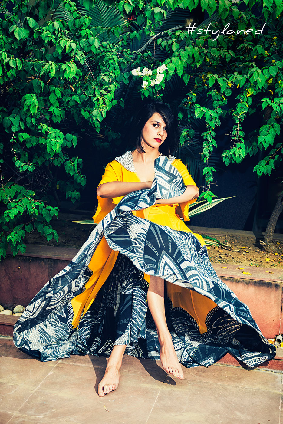 #stylaned Fashion features by photographer Naina Redhu and designer / stylist / blogger Akanksha Redhu for Ritu Kumar