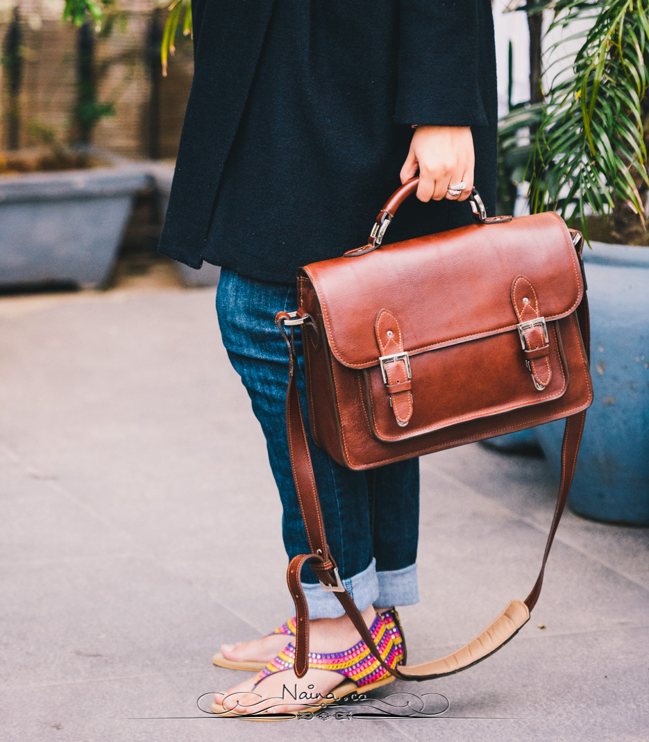 ONA Bags, Brooklyn Satchel Camera Bag, photographed by Lifestyle photographer, blogger Naina Redhu of Naina.co