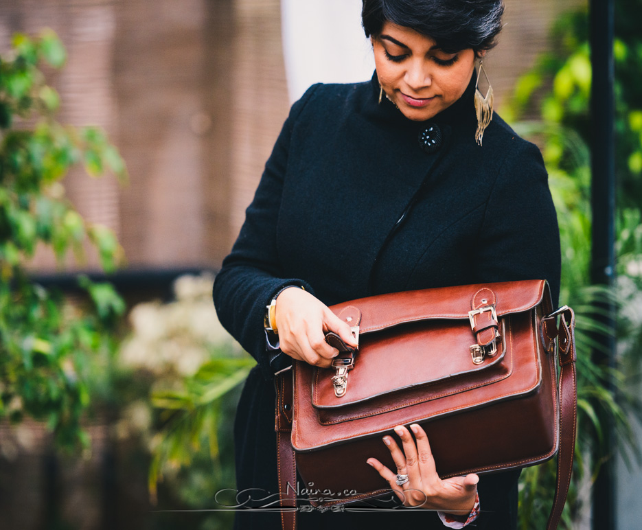ONA Bags, Brooklyn Satchel Camera Bag, photographed by Lifestyle photographer, blogger Naina Redhu of Naina.co