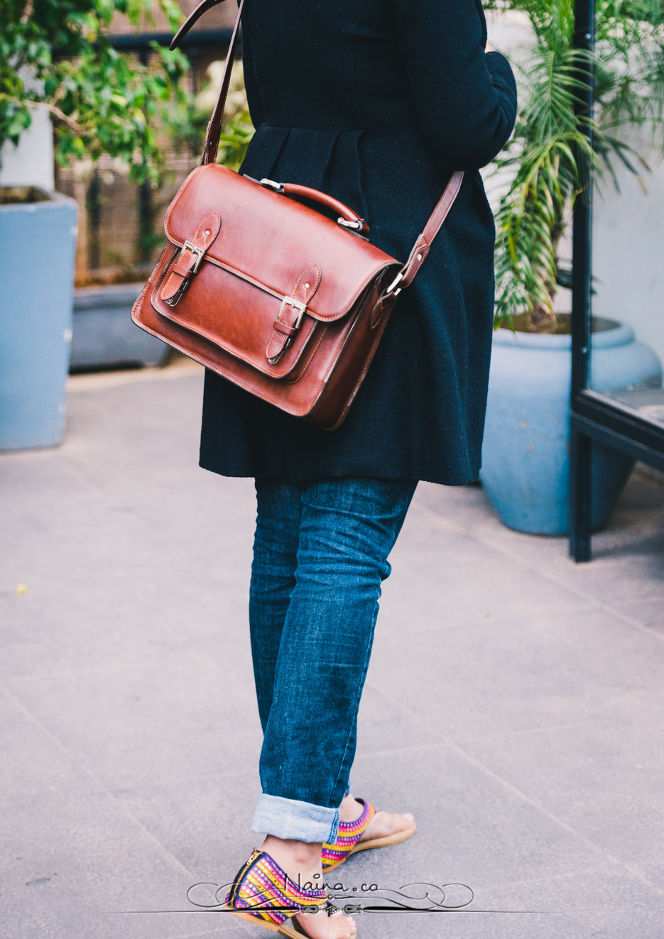 ONA Bags, Brooklyn Satchel Camera Bag, photographed by Lifestyle photographer, blogger Naina Redhu of Naina.co