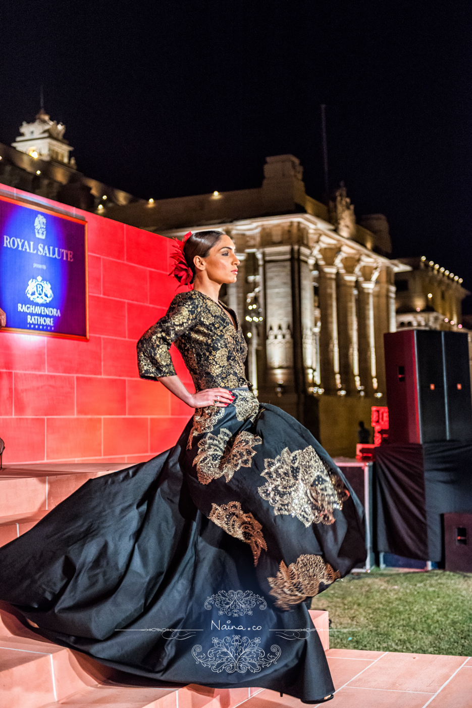 Raghavendra Rathore Fashion Show, Royal Salute Maharaja of Jodhpur Diamond Jubilee Cup Polo Match, Umaid Bhavan, Rajasthan, photographed by Lifestyle photographer, blogger Naina Redhu of Naina.co