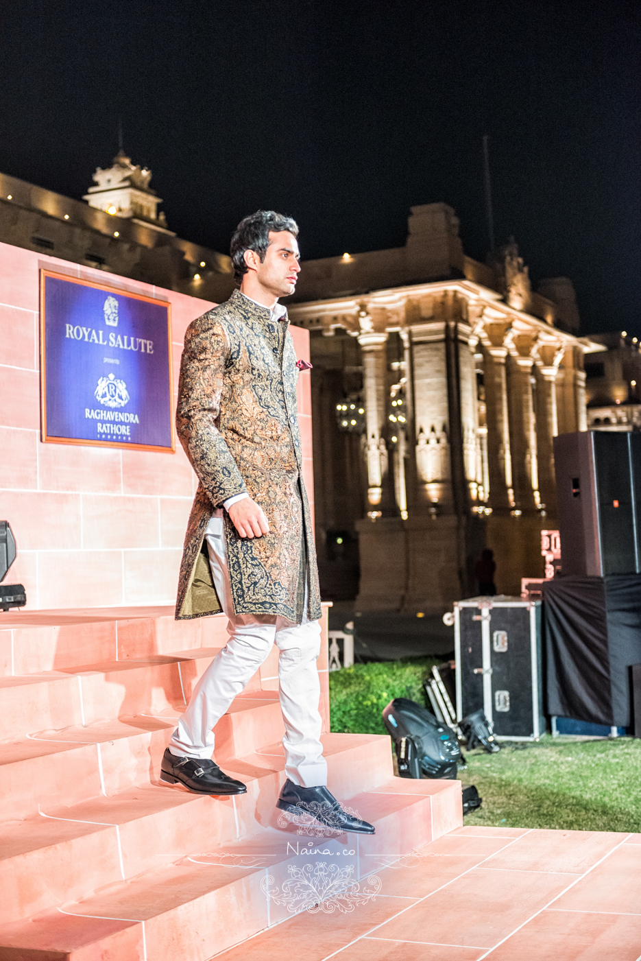 Raghavendra Rathore Fashion Show, Royal Salute Maharaja of Jodhpur Diamond Jubilee Cup Polo Match, Umaid Bhavan, Rajasthan, photographed by Lifestyle photographer, blogger Naina Redhu of Naina.co