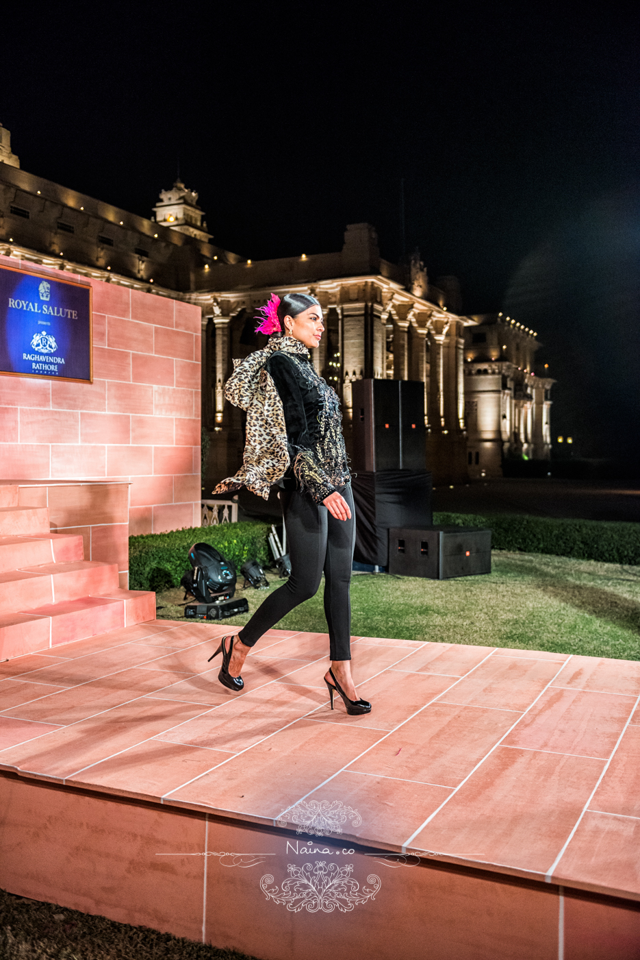 Raghavendra Rathore Fashion Show, Royal Salute Maharaja of Jodhpur Diamond Jubilee Cup Polo Match, Umaid Bhavan, Rajasthan, photographed by Lifestyle photographer, blogger Naina Redhu of Naina.co